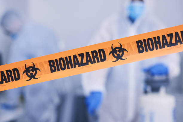 Professional Infectious Disease Decontamination technician working in Delaware, OH